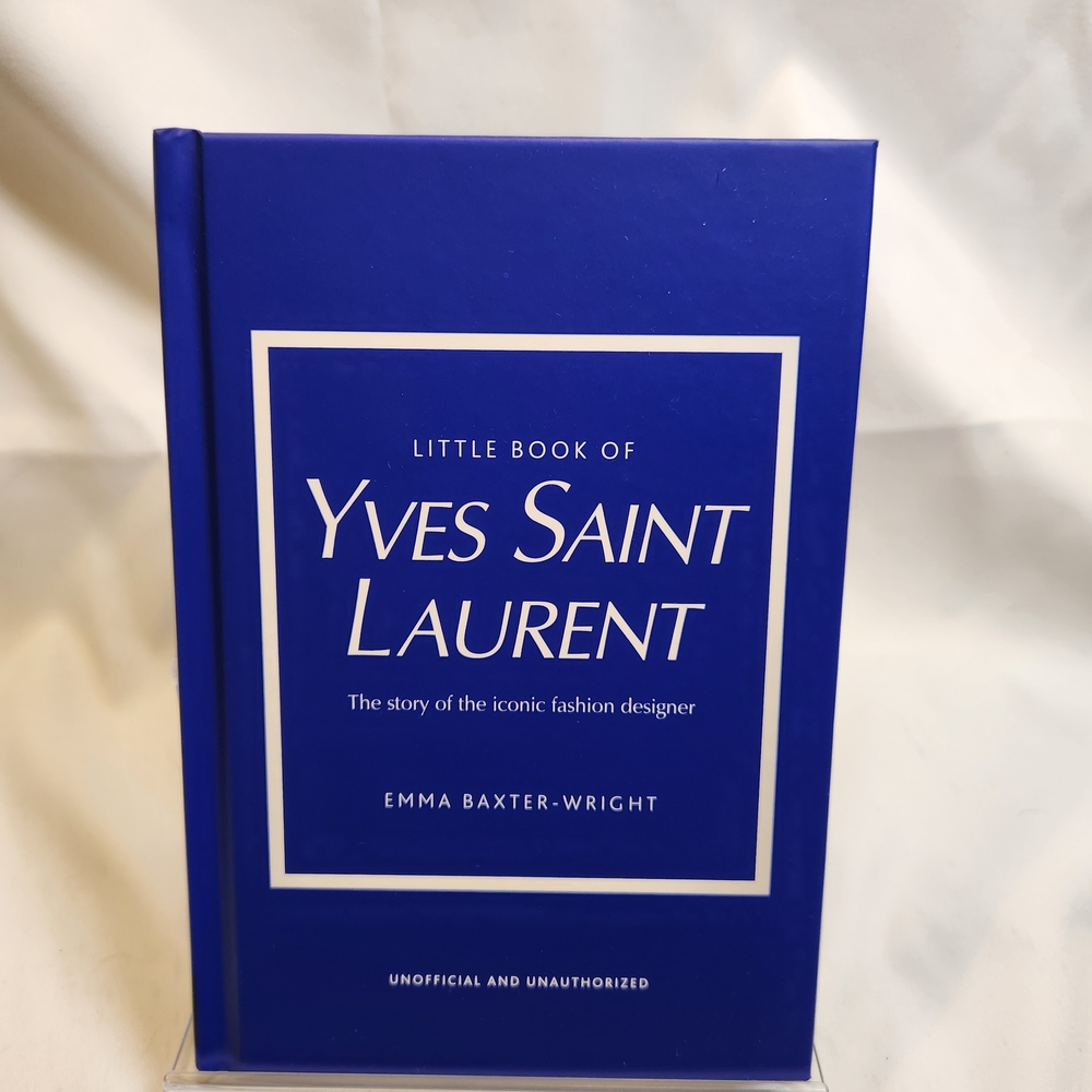 Little Book of Yves Saint Laurent by Emma Baxter-Wright NWOT